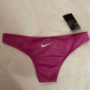 NWT Nike pink bikini bottoms